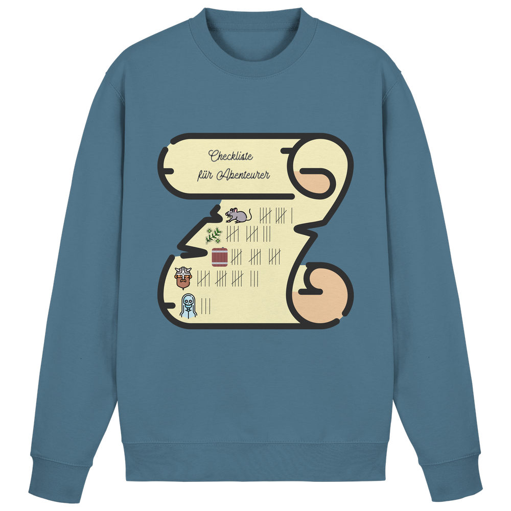 Checkliste - Sweatshirt