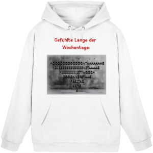 Wochentage - Hoodie