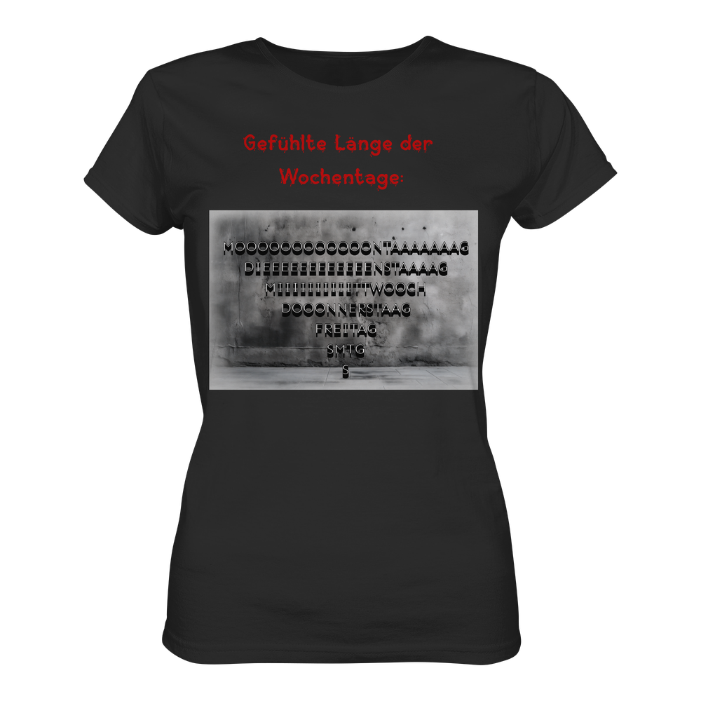 Wochentage - Lady Shirt – Bild 2