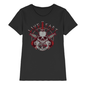 Live Fast - Die Drunk - Lady Shirt