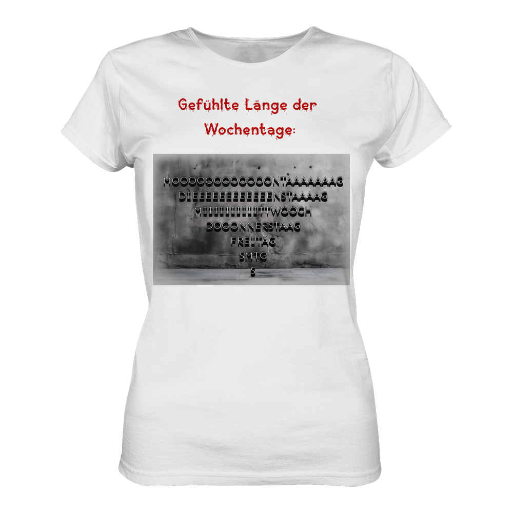 Wochentage - Lady Shirt – Bild 6