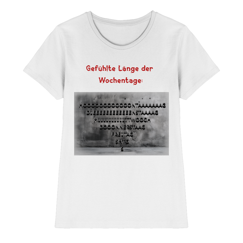 Wochentage - Lady Shirt – Bild 5