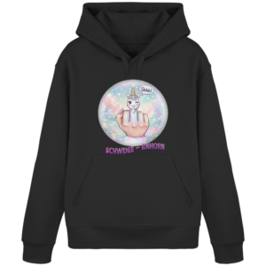 Schweigeeinhorn - Organic Basic Hoodie