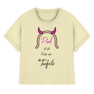 Pink - Lady Rolled Sleeves Shirt