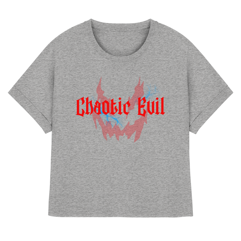 Chaotisch Böse - Lady Rolled Sleeves Shirt – Bild 5