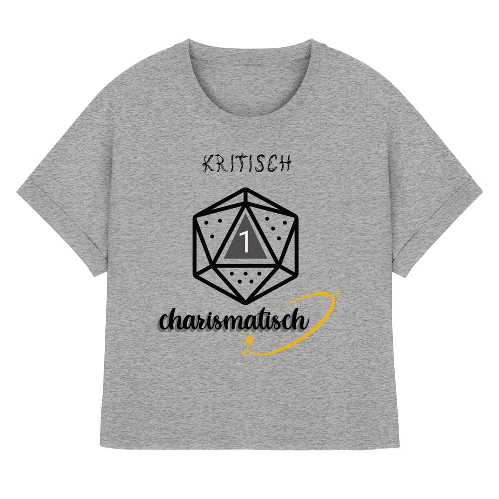 Kritisch - Lady Rolled Sleeves Shirt – Bild 3