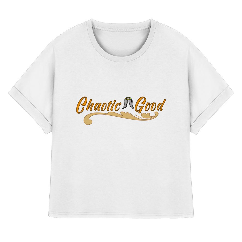 Chaotisch Gut - Lady Rolled Sleeves Shirt – Bild 3