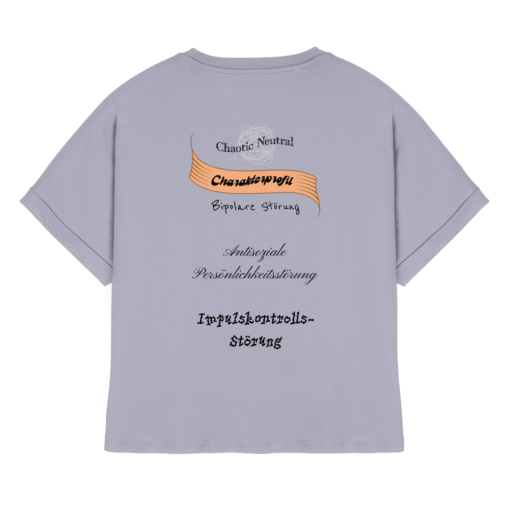 Chaotisch neutal - Lady Rolled Sleeves Shirt – Bild 4