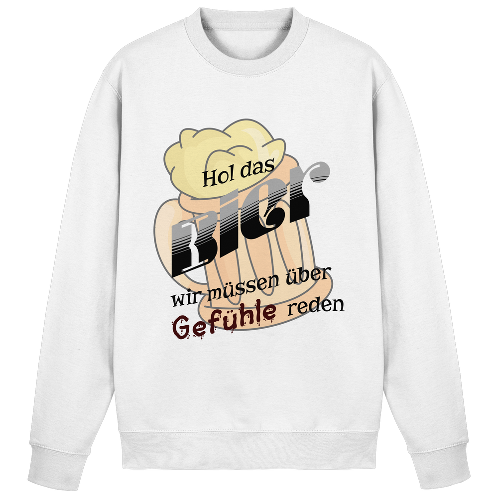 Bier und Gefühle - Sweatshirt
