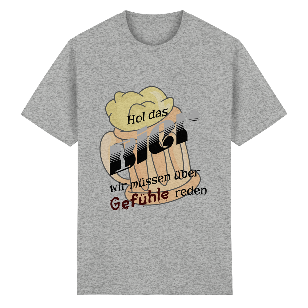 Bier und Gefühle - T-Shirt – Bild 2
