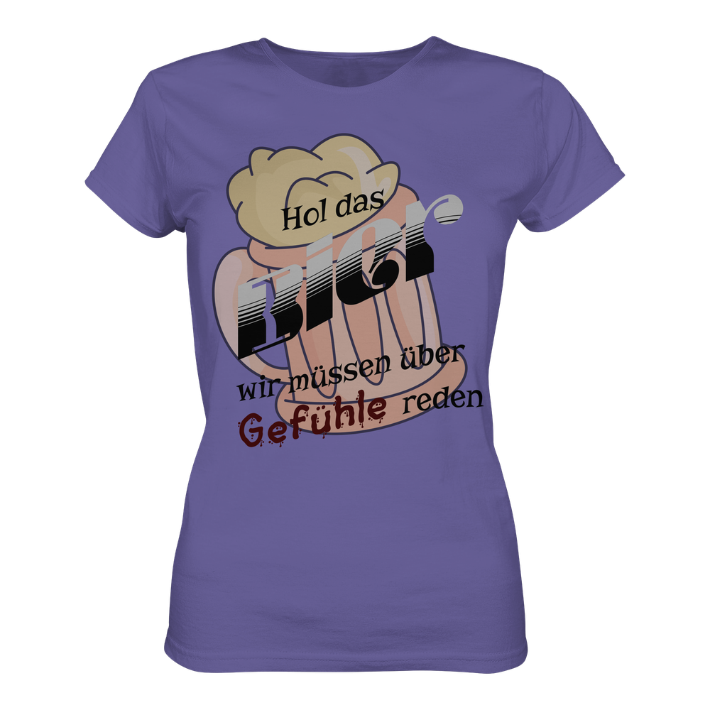 Bier und Gefühle - Lady Shirt – Bild 2