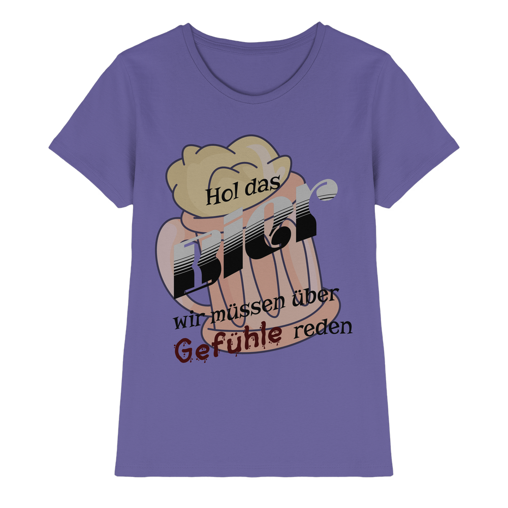Bier und Gefühle - Lady Shirt