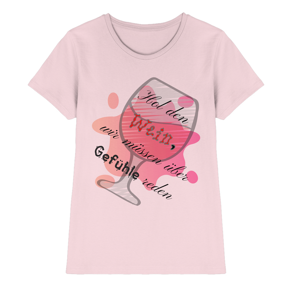 Wein und Gefühle - Lady Shirt