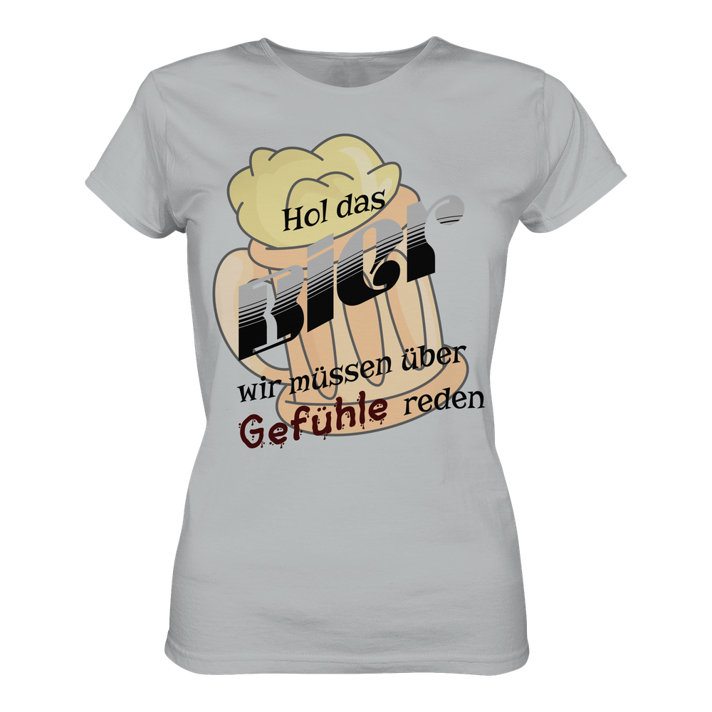 Bier und Gefühle - Lady Shirt – Bild 6