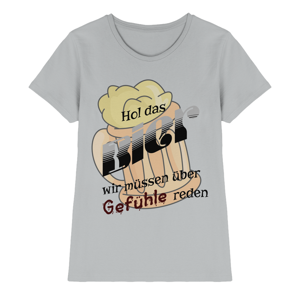 Bier und Gefühle - Lady Shirt – Bild 5
