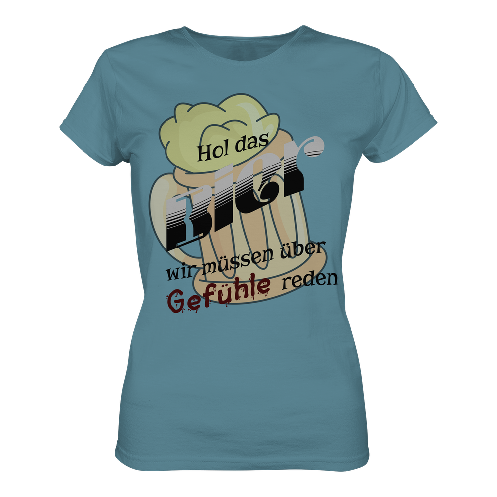 Bier und Gefühle - Lady Shirt – Bild 8