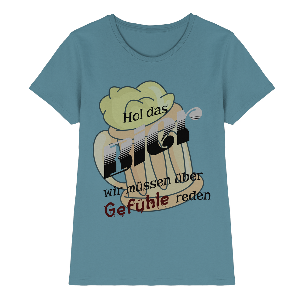 Bier und Gefühle - Lady Shirt – Bild 7