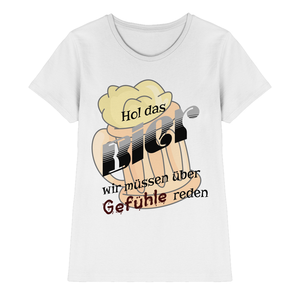 Bier und Gefühle - Lady Shirt – Bild 9
