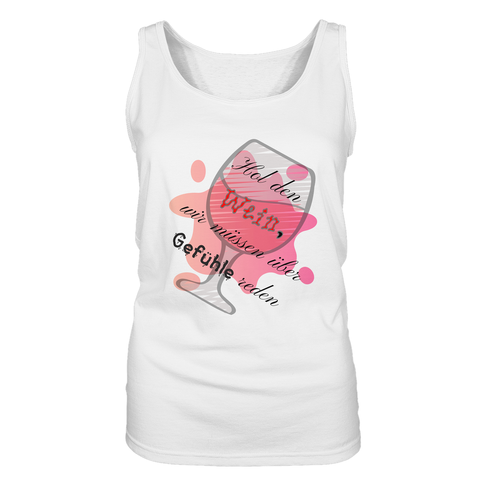 Wein und Gefühle - Lady Tank-Top – Bild 2
