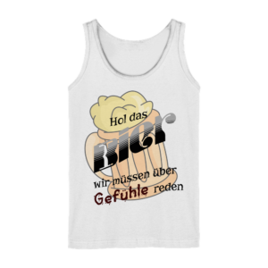 Bier und Gef&uuml;hle - Lady Tank-Top