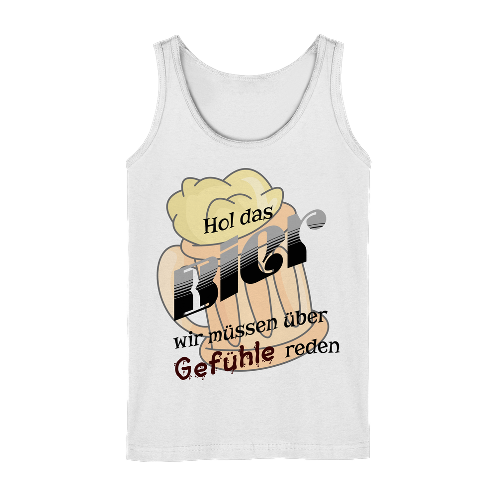 Bier und Gefühle - Lady Tank-Top