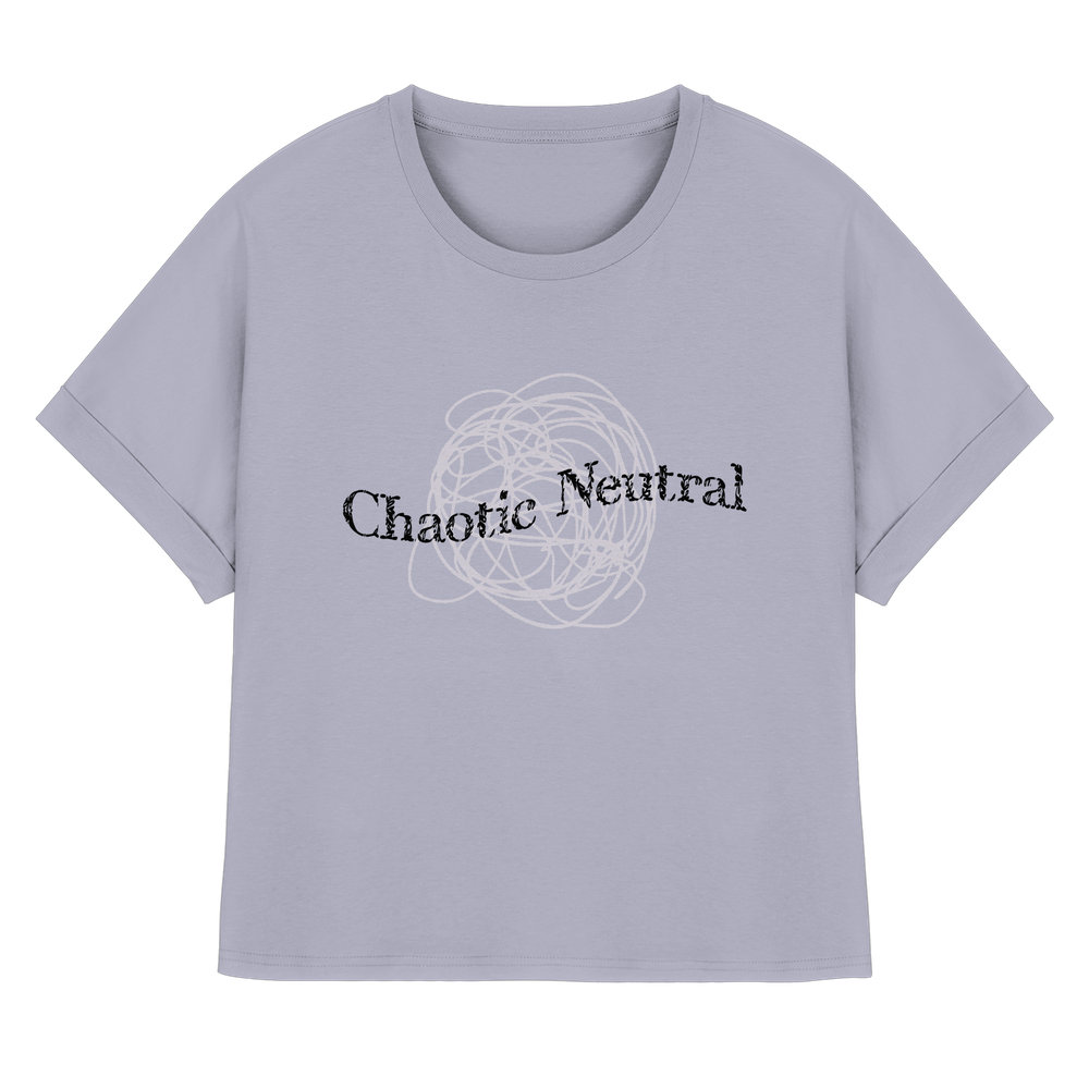 Chaotisch neutal - Lady Rolled Sleeves Shirt – Bild 3